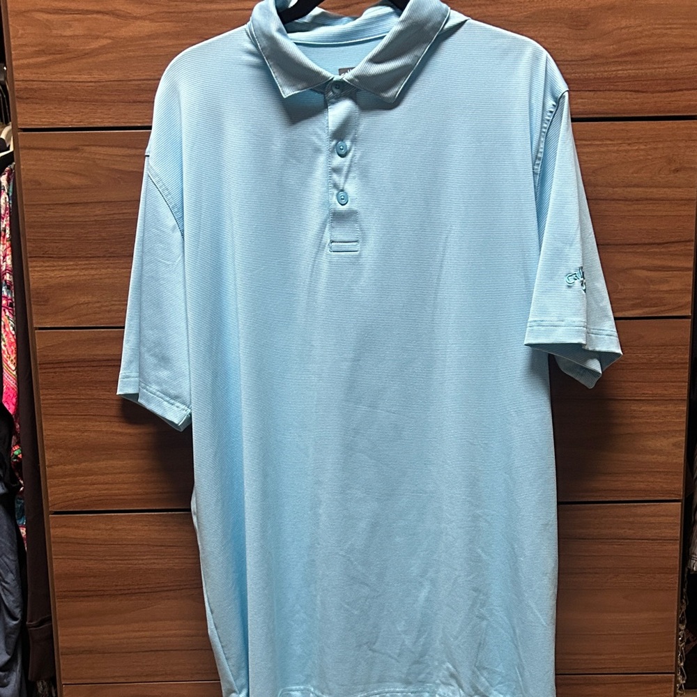 Callaway Sky Blue Polo Shirt